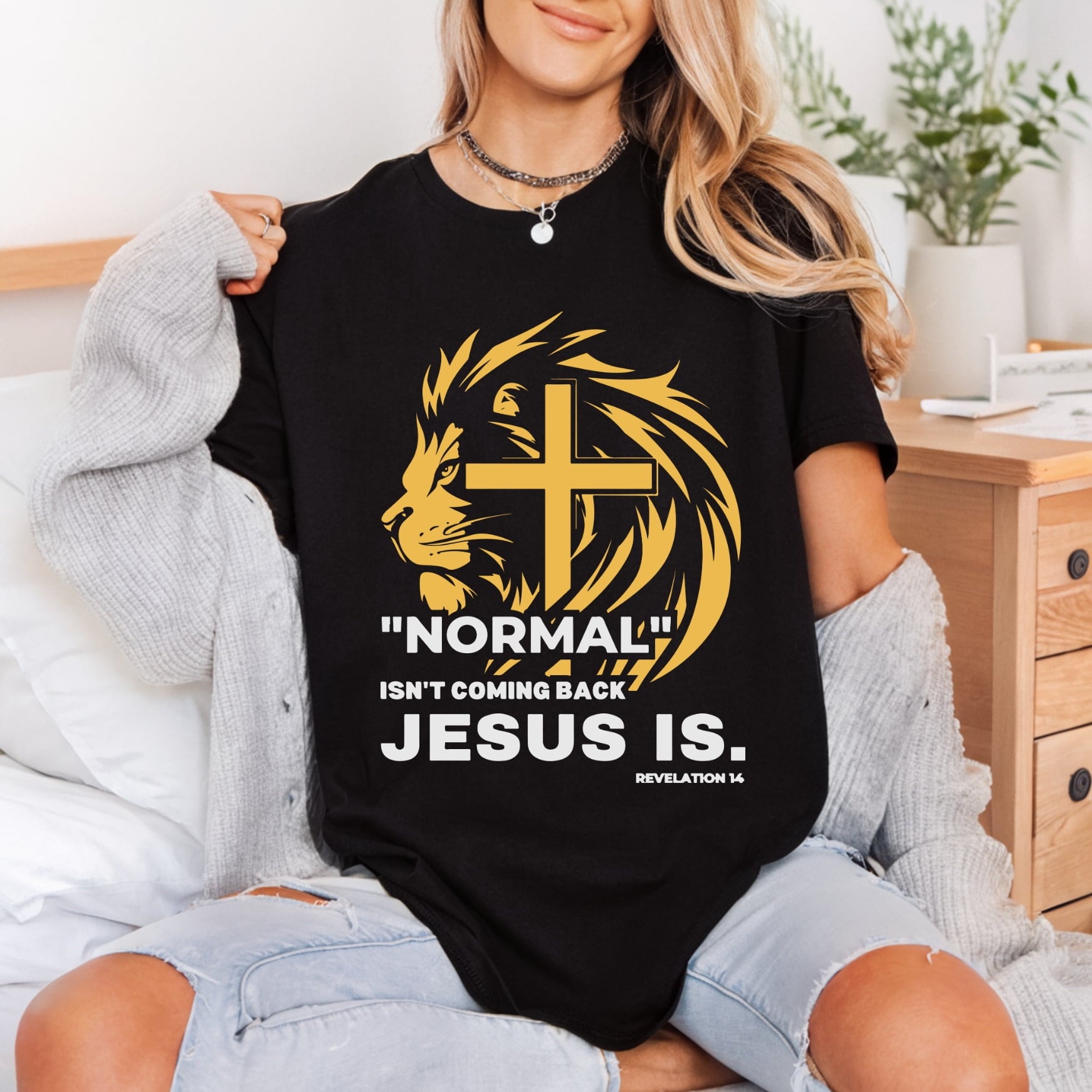 Jesus Coming Back Christian Christian Faith Ready to Press DTF Transfer for Dtf