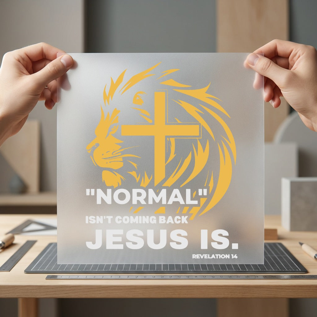 Jesus Coming Back Christian Christian Faith Ready to Press DTF Transfer for Dtf