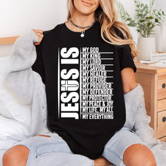 Jesus Everything Christian Diy Christian Faith Ready to Press DTF Transfer for Dtf