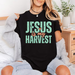 Jesus Harvest Faith-inspired Diy Christian Faith Ready to Press DTF Transfer for Dtf