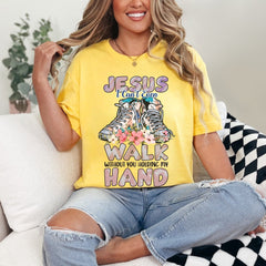 Jesus I Can't Even Walk | Trust & Guidance Tee - Luckets.com