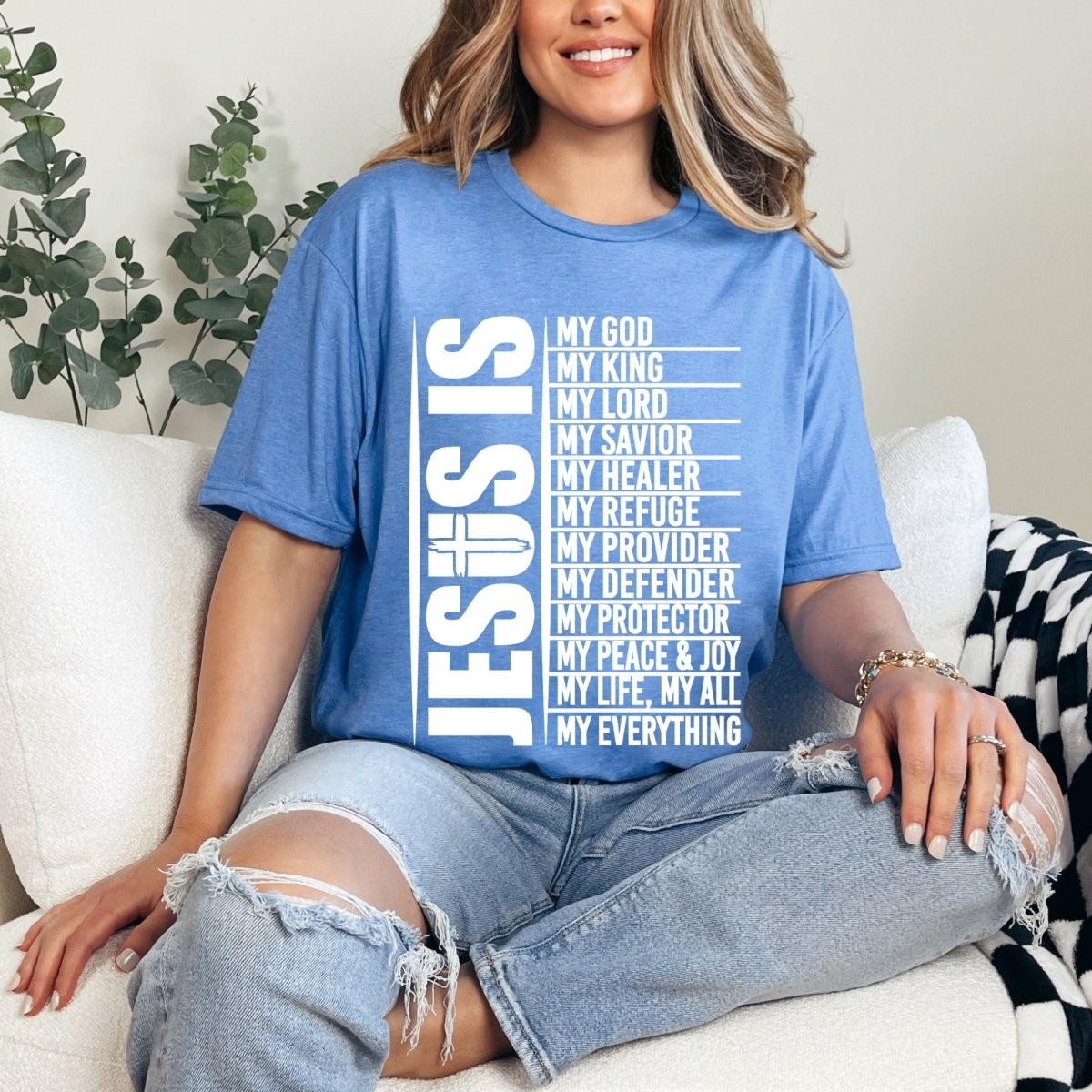 Jesus Is My Everything | Identity in Christ Tee - Luckets.com