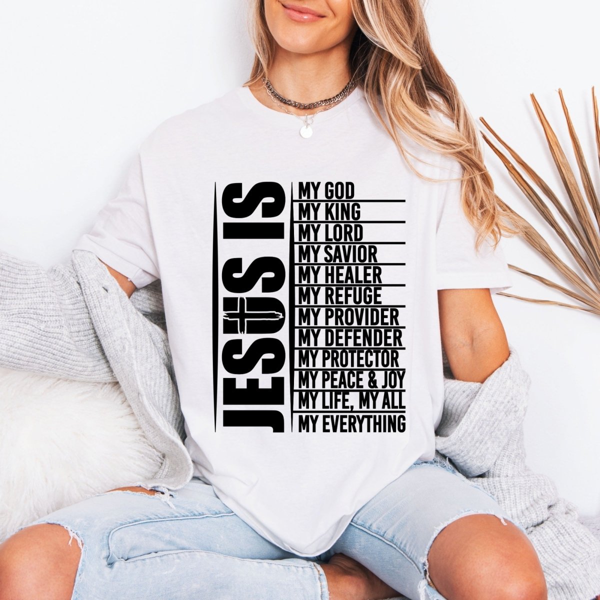 Jesus Is My Everything | Identity in Christ Tee - Luckets.com