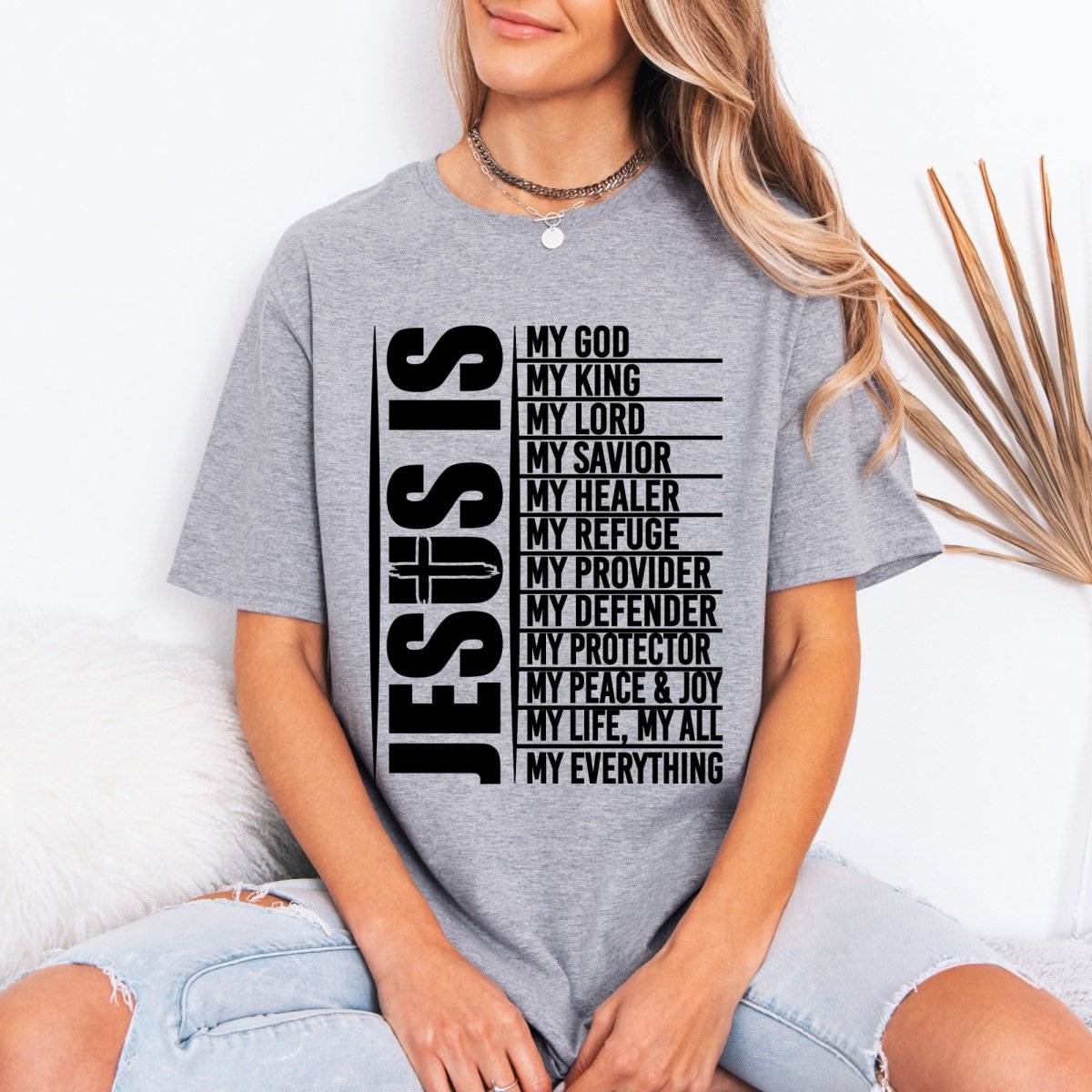 Jesus Is My Everything | Identity in Christ Tee - Luckets.com