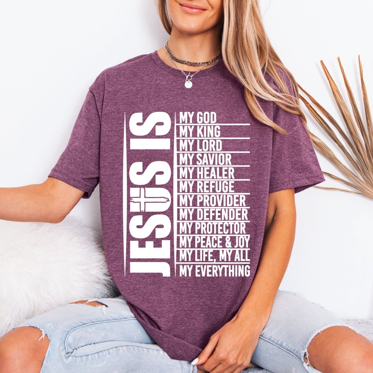 Jesus Is My Everything | Identity in Christ Tee - Luckets.com