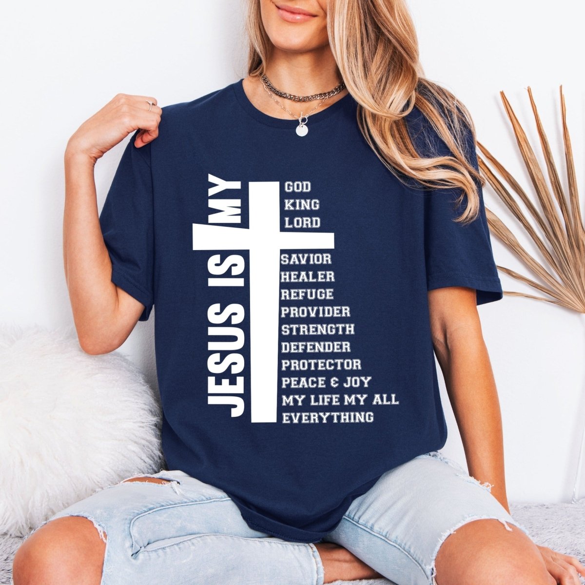 Jesus Is My Everything | Identity & Worship Tee - Luckets.com