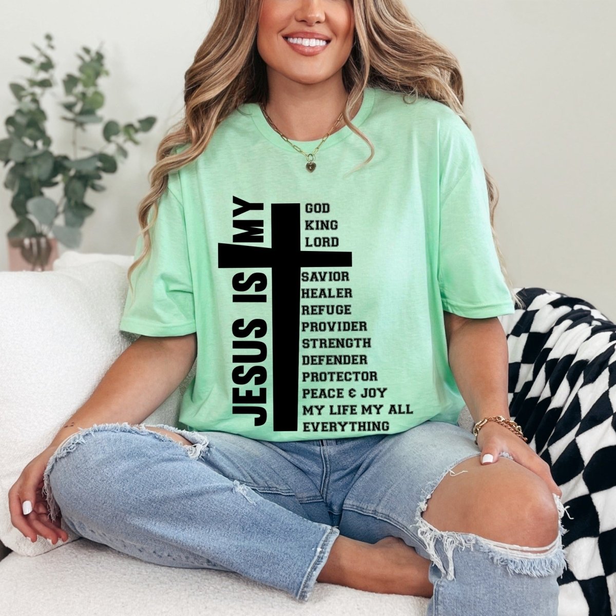 Jesus Is My Everything | Identity & Worship Tee - Luckets.com