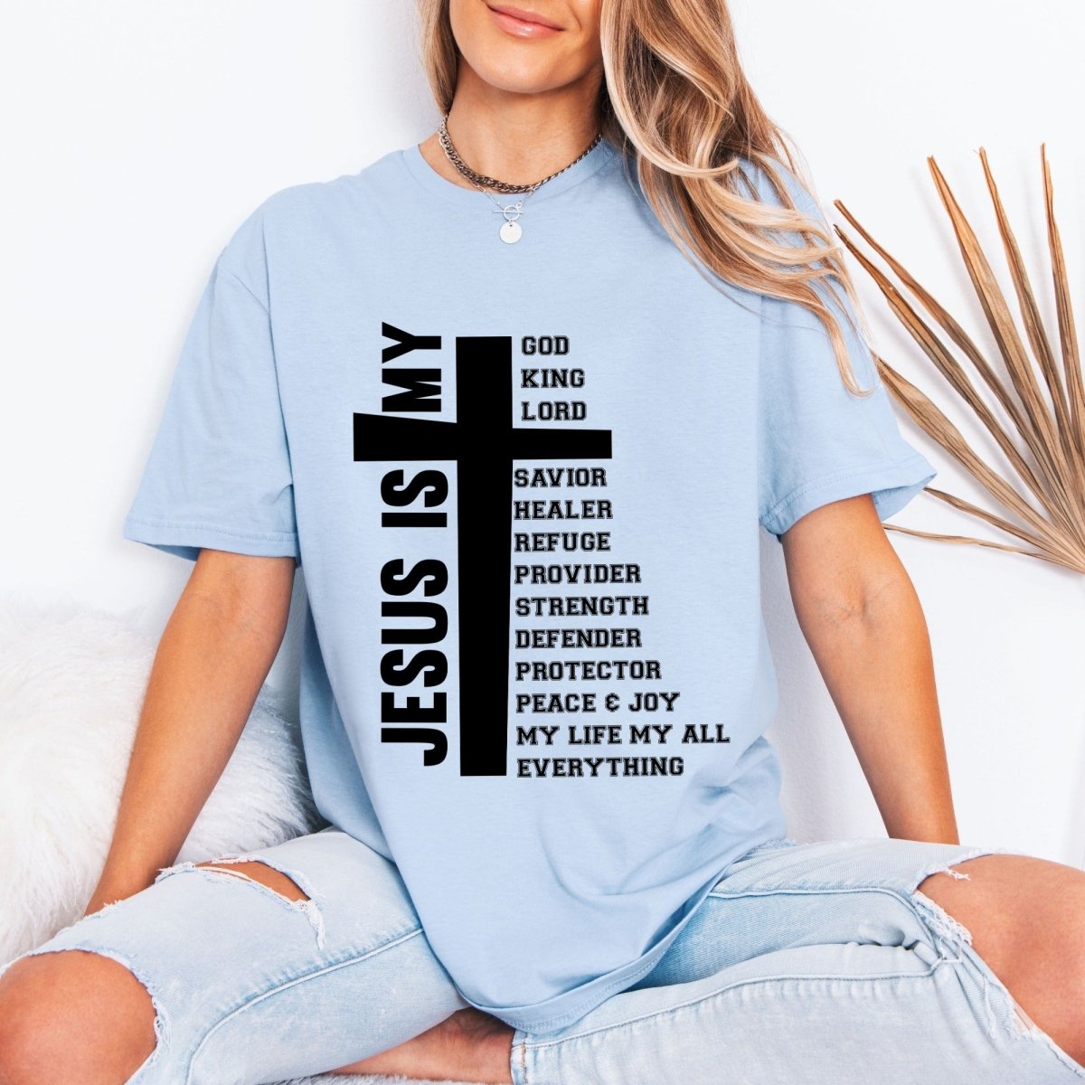 Jesus Is My Everything | Identity & Worship Tee - Luckets.com