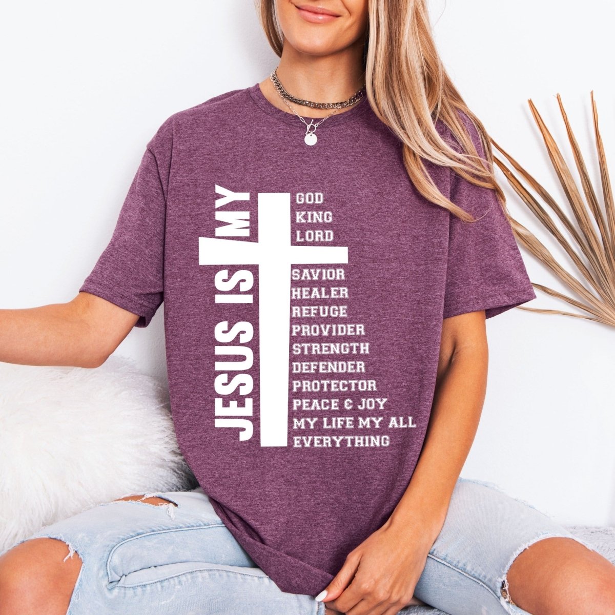Jesus Is My Everything | Identity & Worship Tee - Luckets.com
