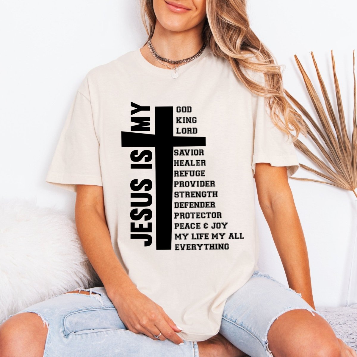 Jesus Is My Everything | Identity & Worship Tee - Luckets.com