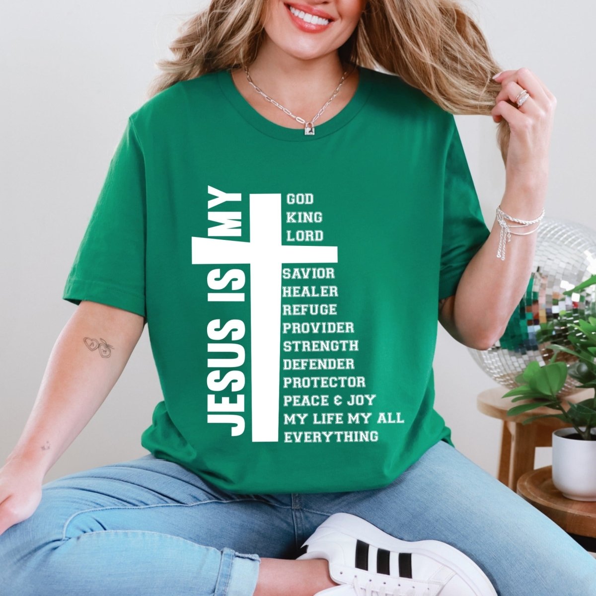 Jesus Is My Everything | Identity & Worship Tee - Luckets.com