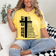 Jesus Is My Everything | Identity & Worship Tee - Luckets.com