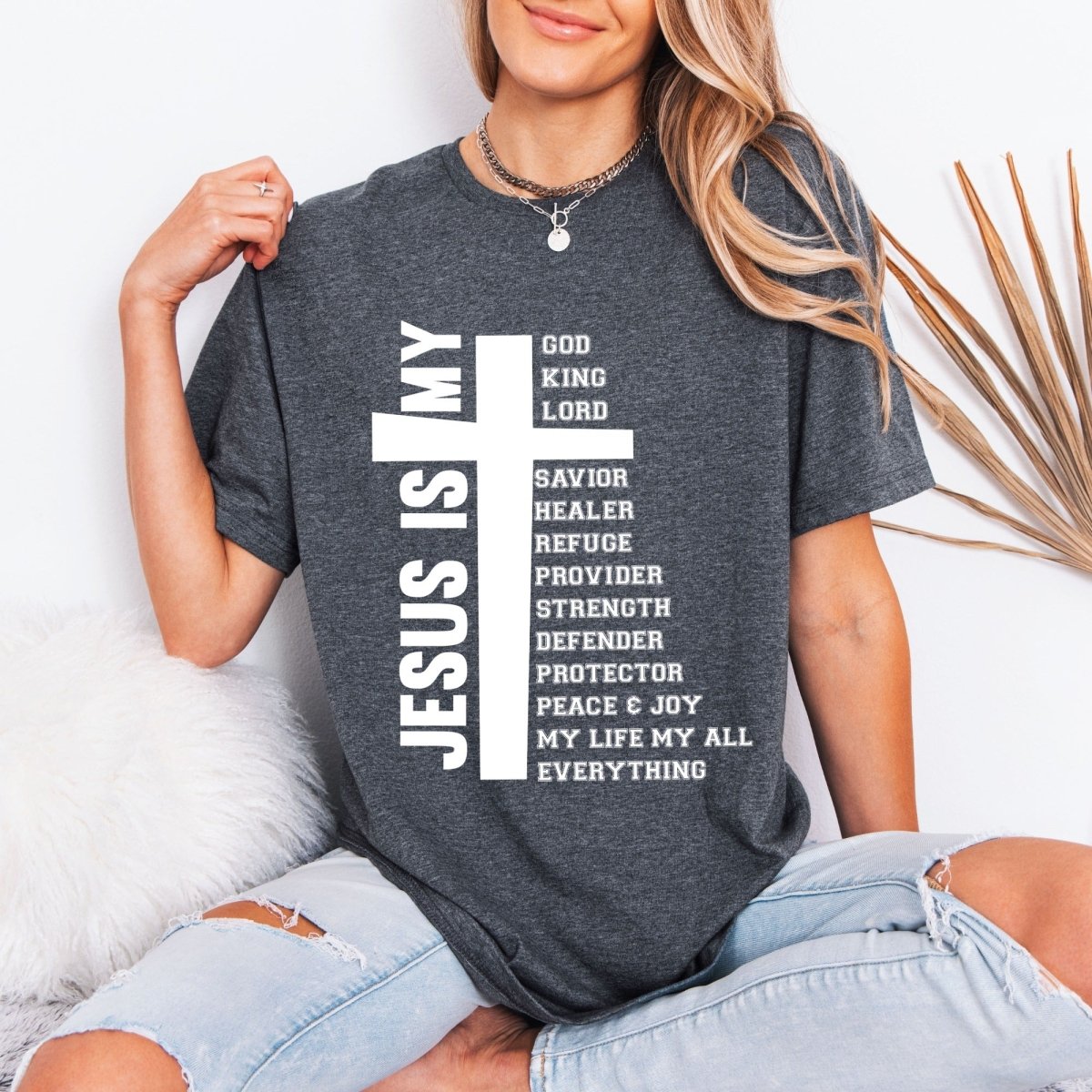 Jesus Is My Everything | Identity & Worship Tee - Luckets.com