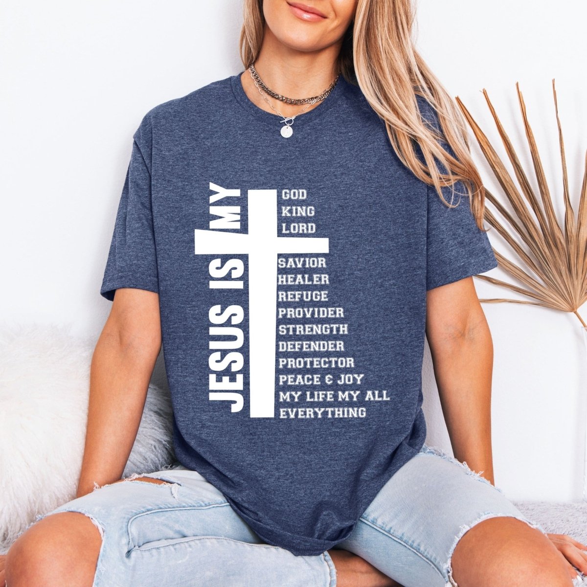 Jesus Is My Everything | Identity & Worship Tee - Luckets.com