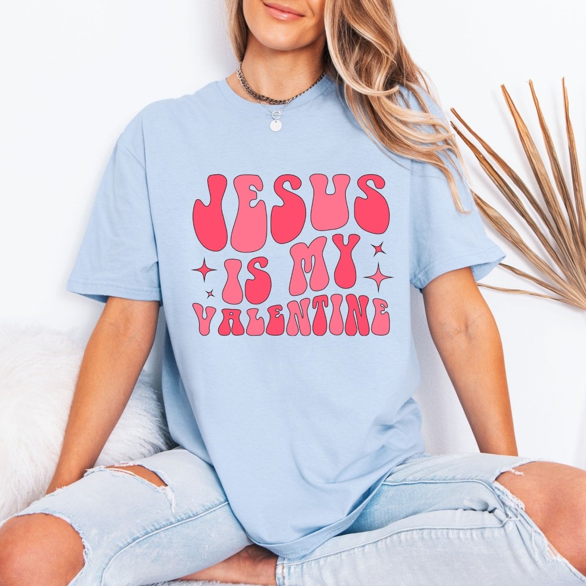 Jesus Is My Valentine | Retro Faith Tee - Luckets.com