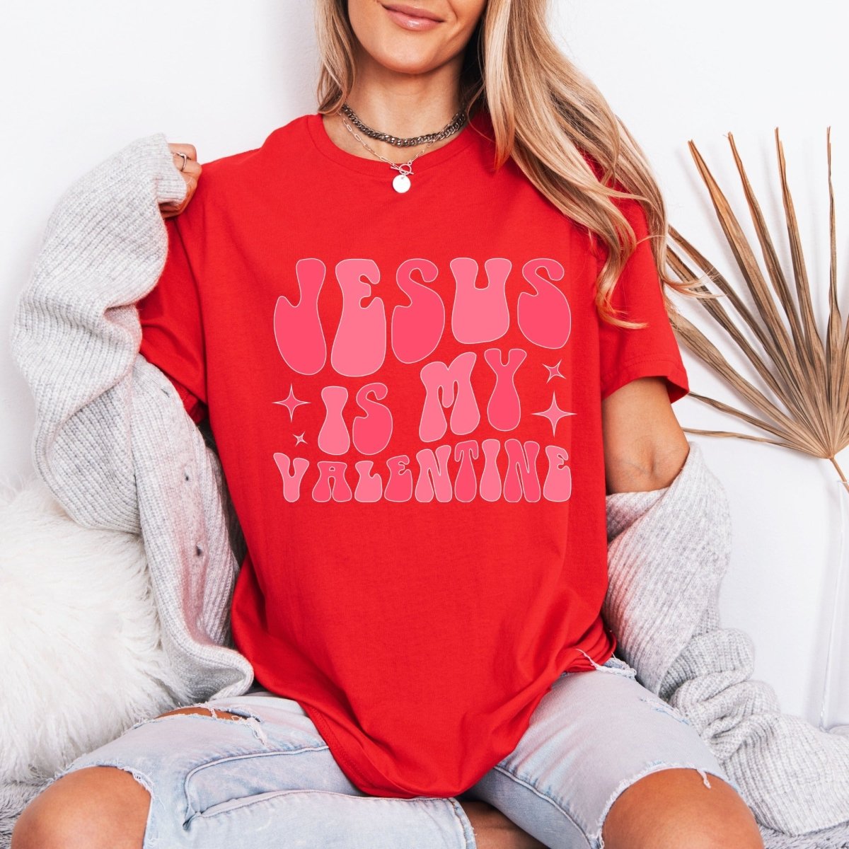 Jesus Is My Valentine | Retro Faith Tee - Luckets.com