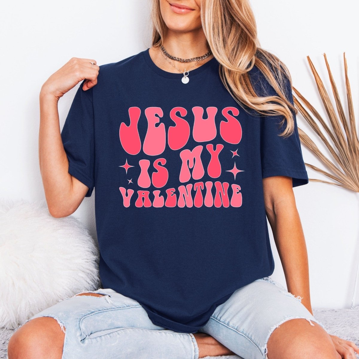 Jesus Is My Valentine | Retro Faith Tee - Luckets.com