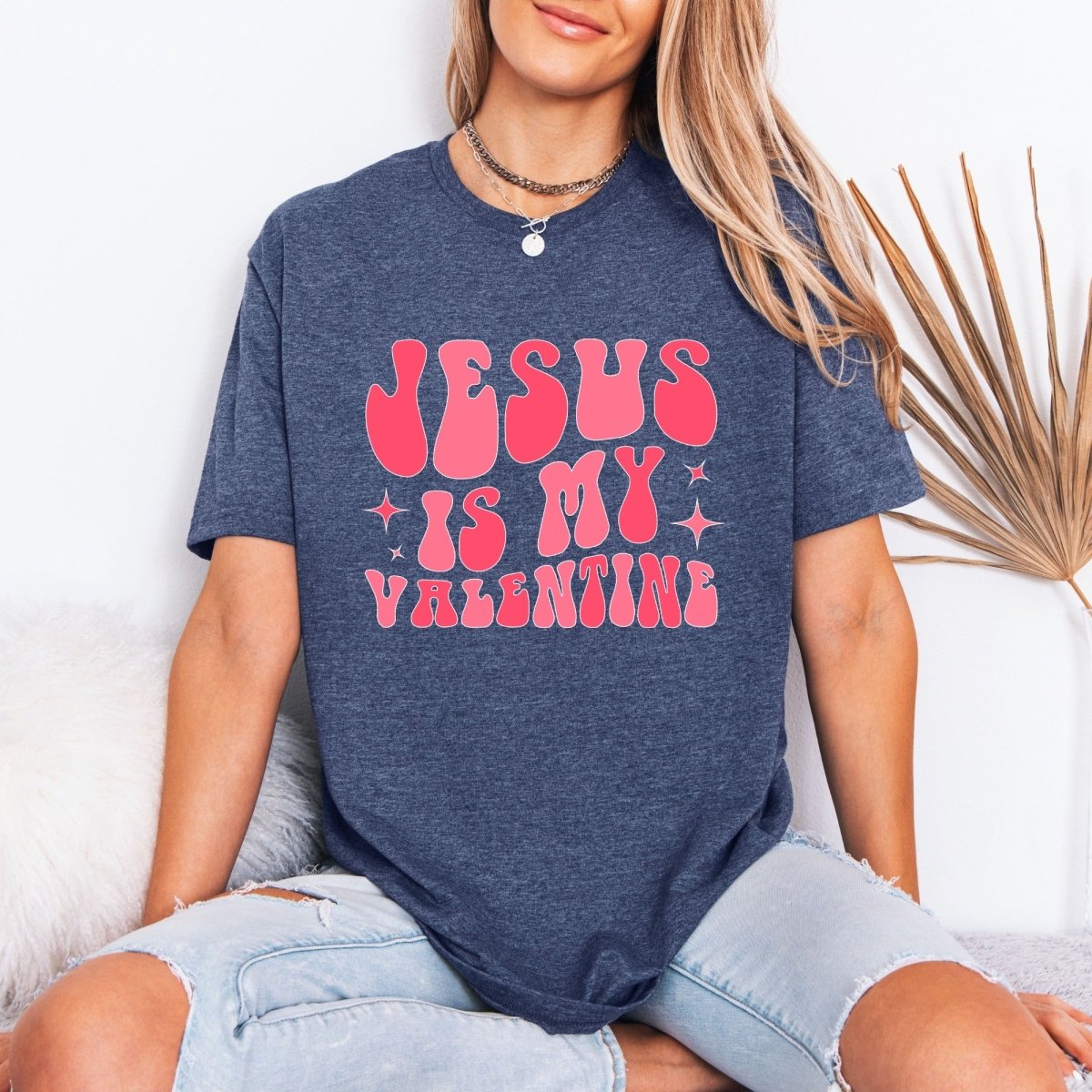 Jesus Is My Valentine | Retro Faith Tee - Luckets.com