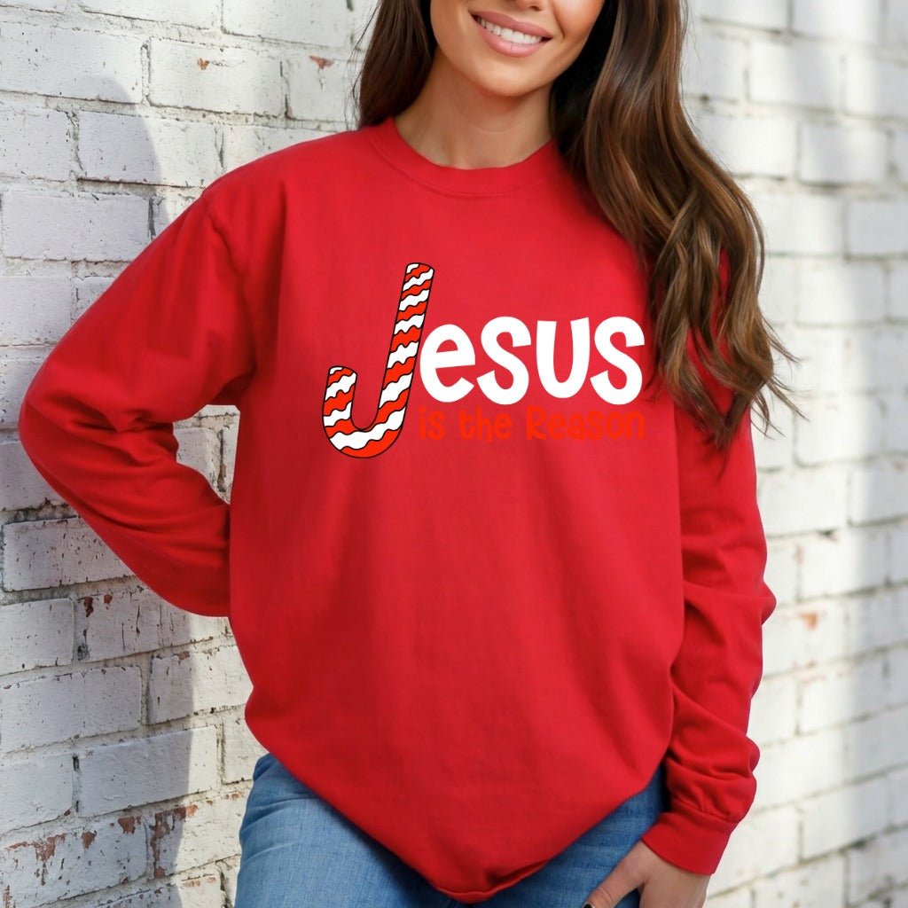Jesus Is The Reason | Christmas Faith Sweatshirt - Luckets.com