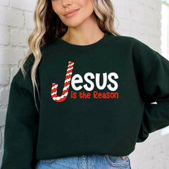 Jesus Is The Reason | Christmas Faith Sweatshirt - Luckets.com