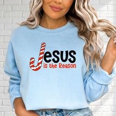 Jesus Is The Reason | Christmas Faith Sweatshirt - Luckets.com