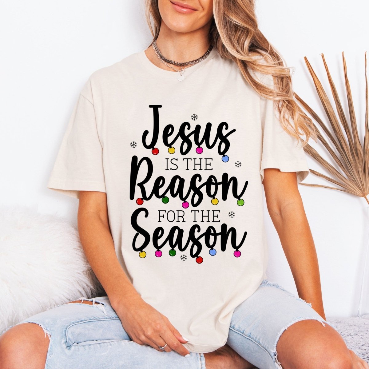 Jesus Is The Reason | Christmas Faith Tee - Luckets.com