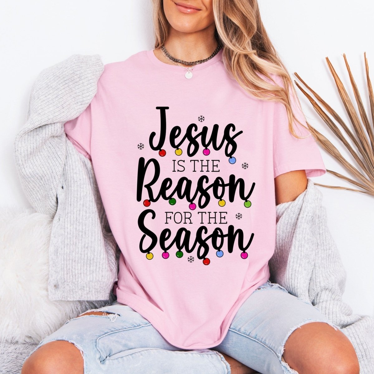 Jesus Is The Reason | Christmas Faith Tee - Luckets.com