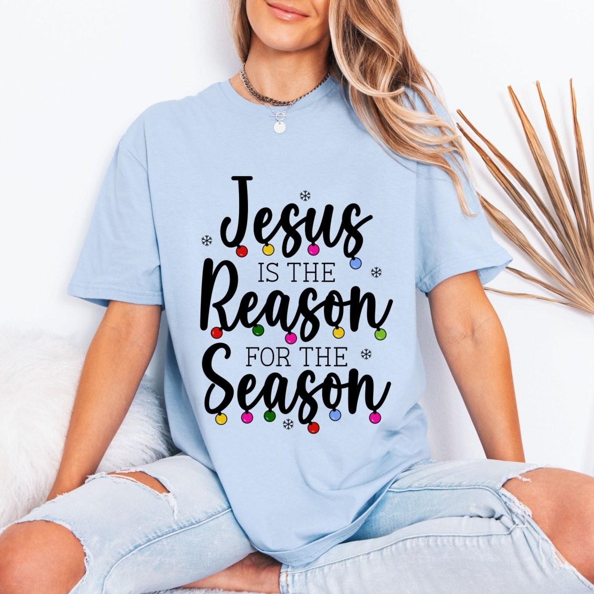 Jesus Is The Reason | Christmas Faith Tee - Luckets.com