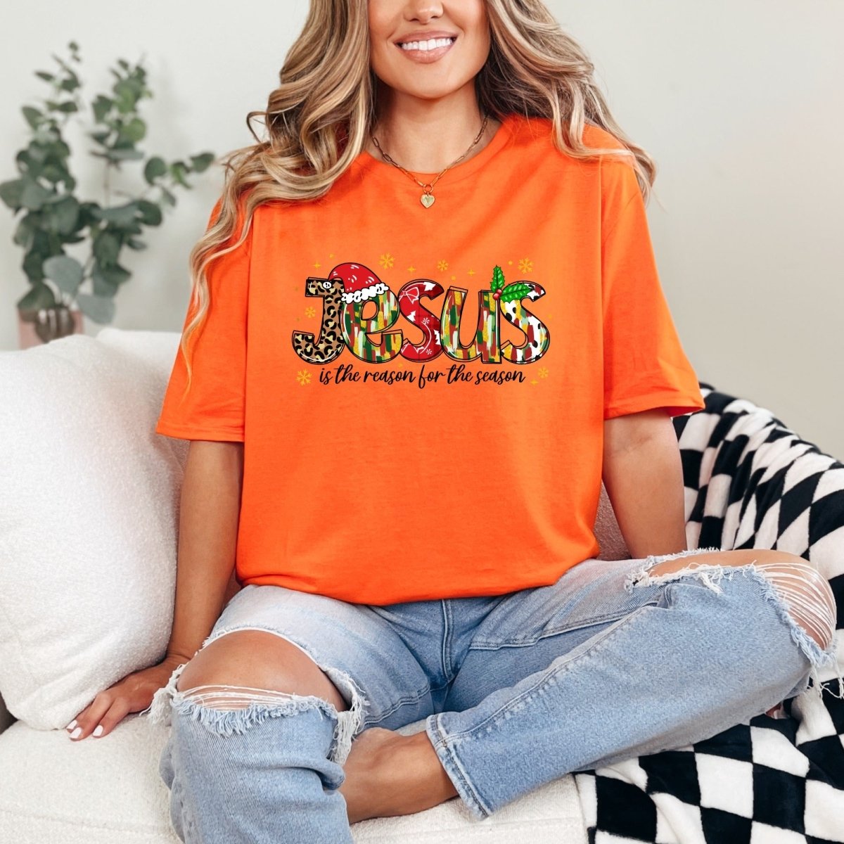 Jesus Is The Reason | Christmas Faith Tee - Luckets.com