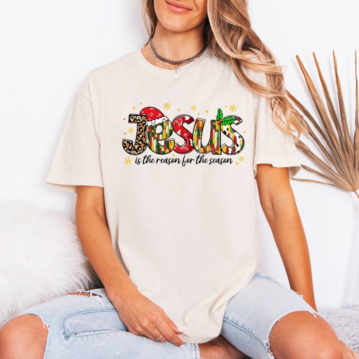Jesus Is The Reason | Christmas Faith Tee - Luckets.com