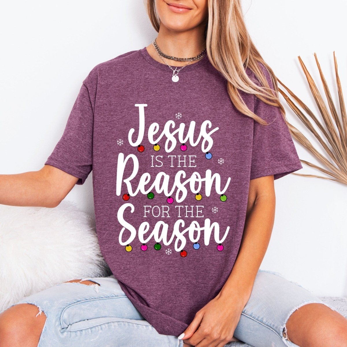 Jesus Is The Reason | Christmas Faith Tee - Luckets.com