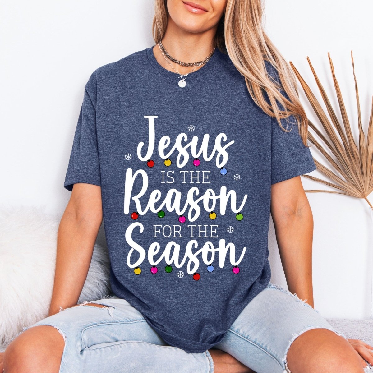 Jesus Is The Reason | Christmas Faith Tee - Luckets.com