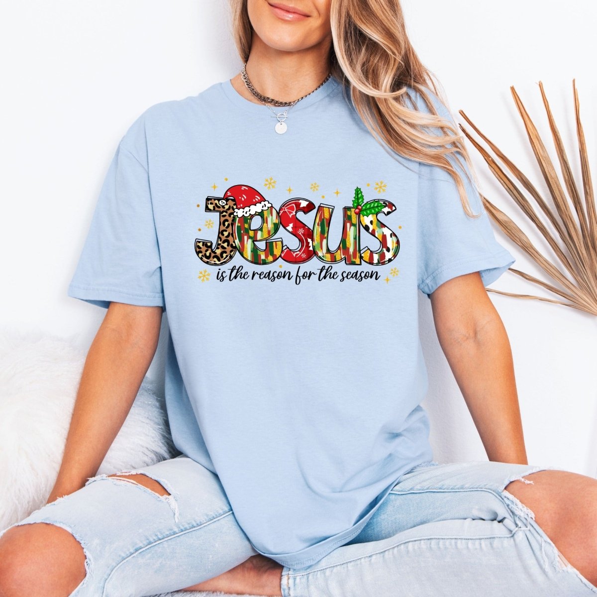 Jesus Is The Reason | Christmas Faith Tee - Luckets.com
