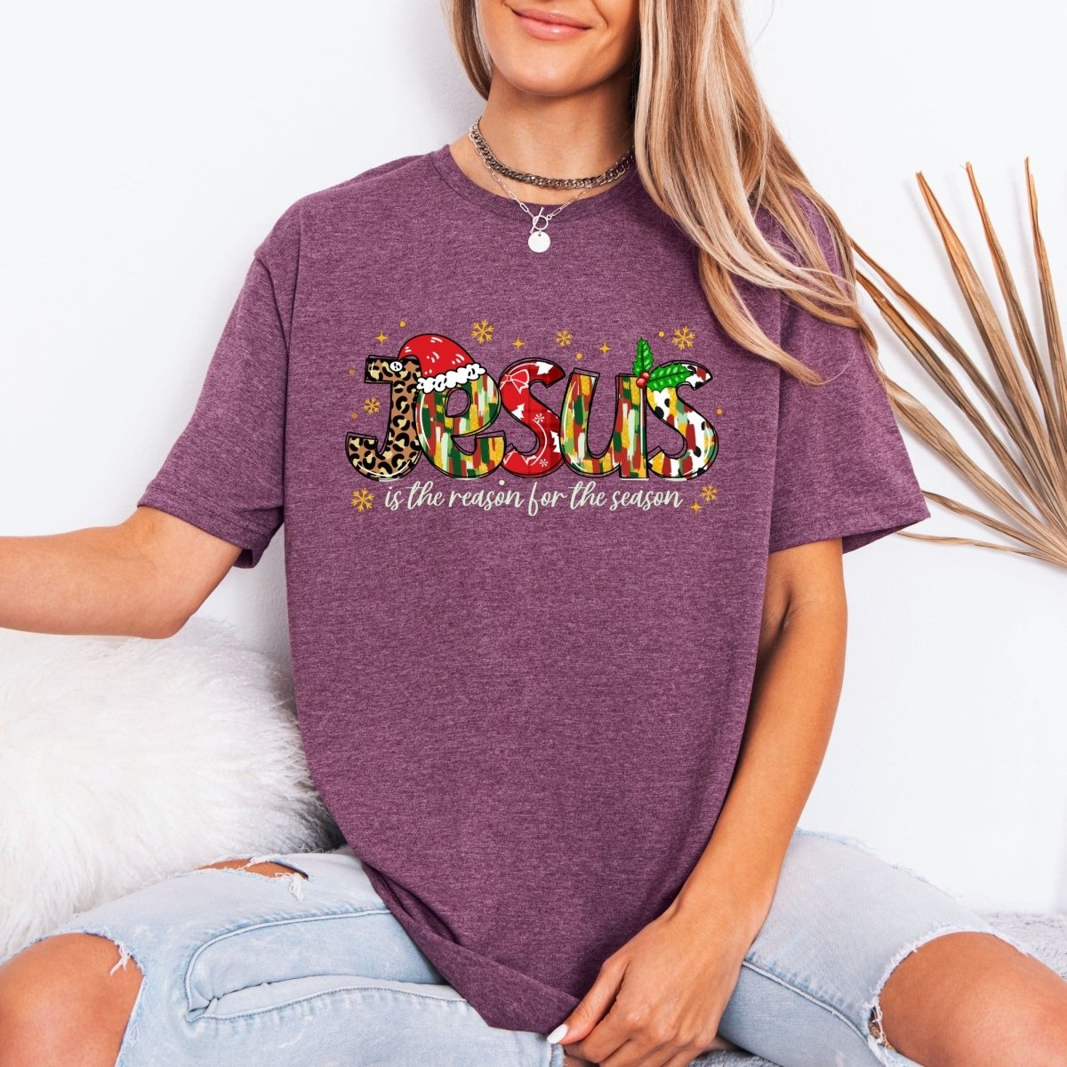 Jesus Is The Reason | Christmas Faith Tee - Luckets.com