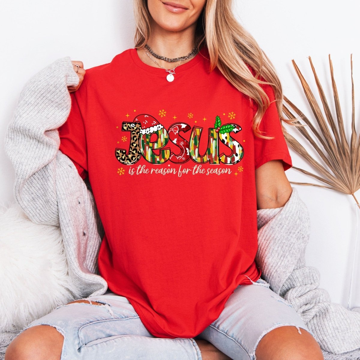 Jesus Is The Reason | Christmas Faith Tee - Luckets.com