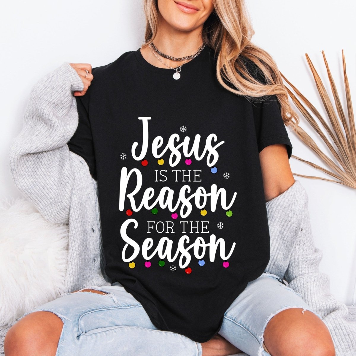 Jesus Is The Reason | Christmas Faith Tee - Luckets.com
