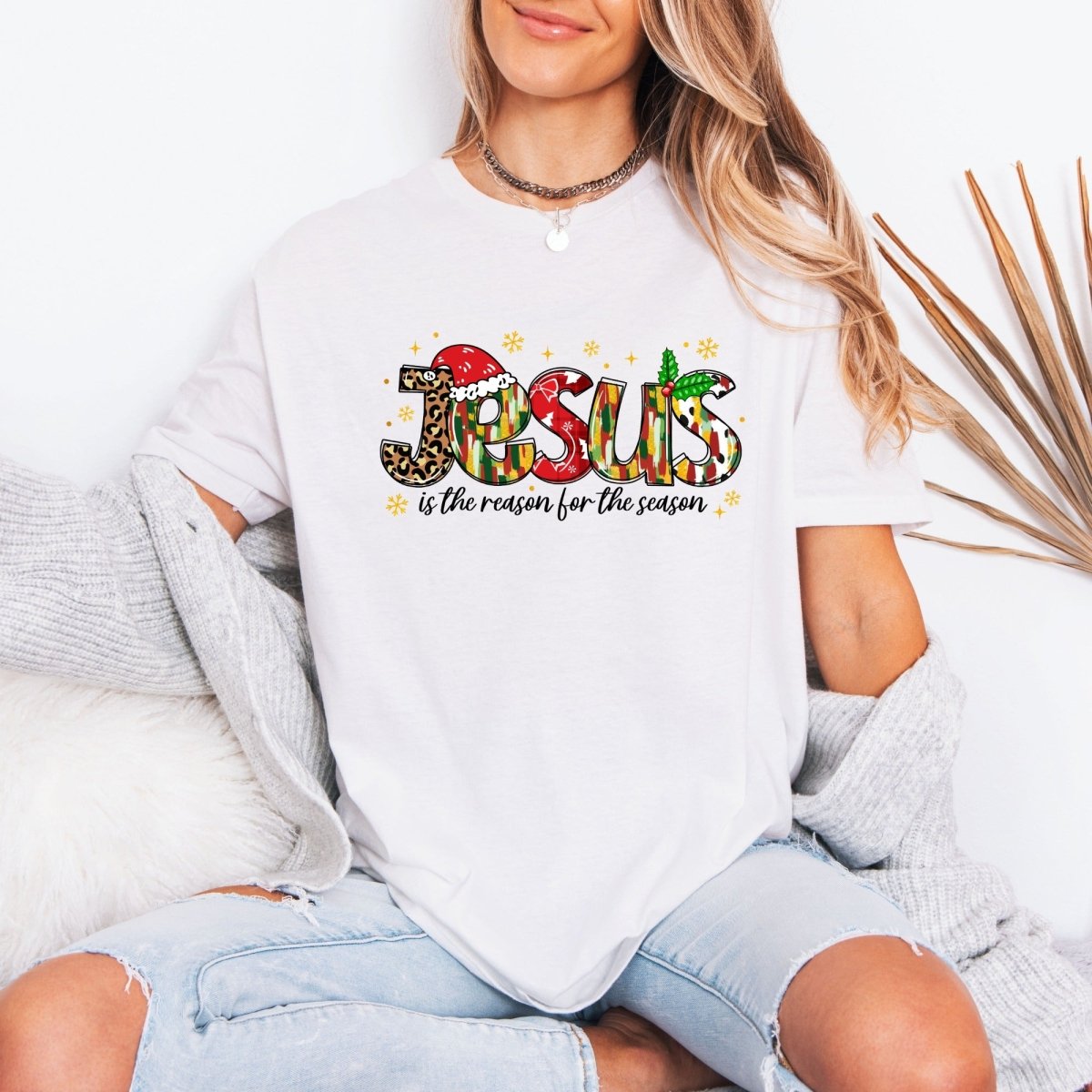 Jesus Is The Reason | Christmas Faith Tee - Luckets.com