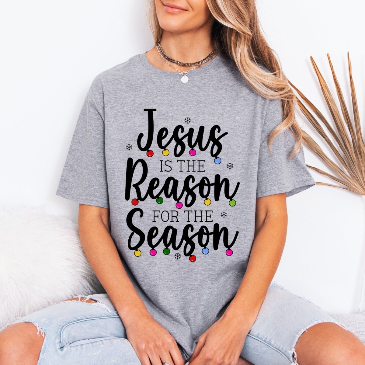 Jesus Is The Reason | Christmas Faith Tee - Luckets.com