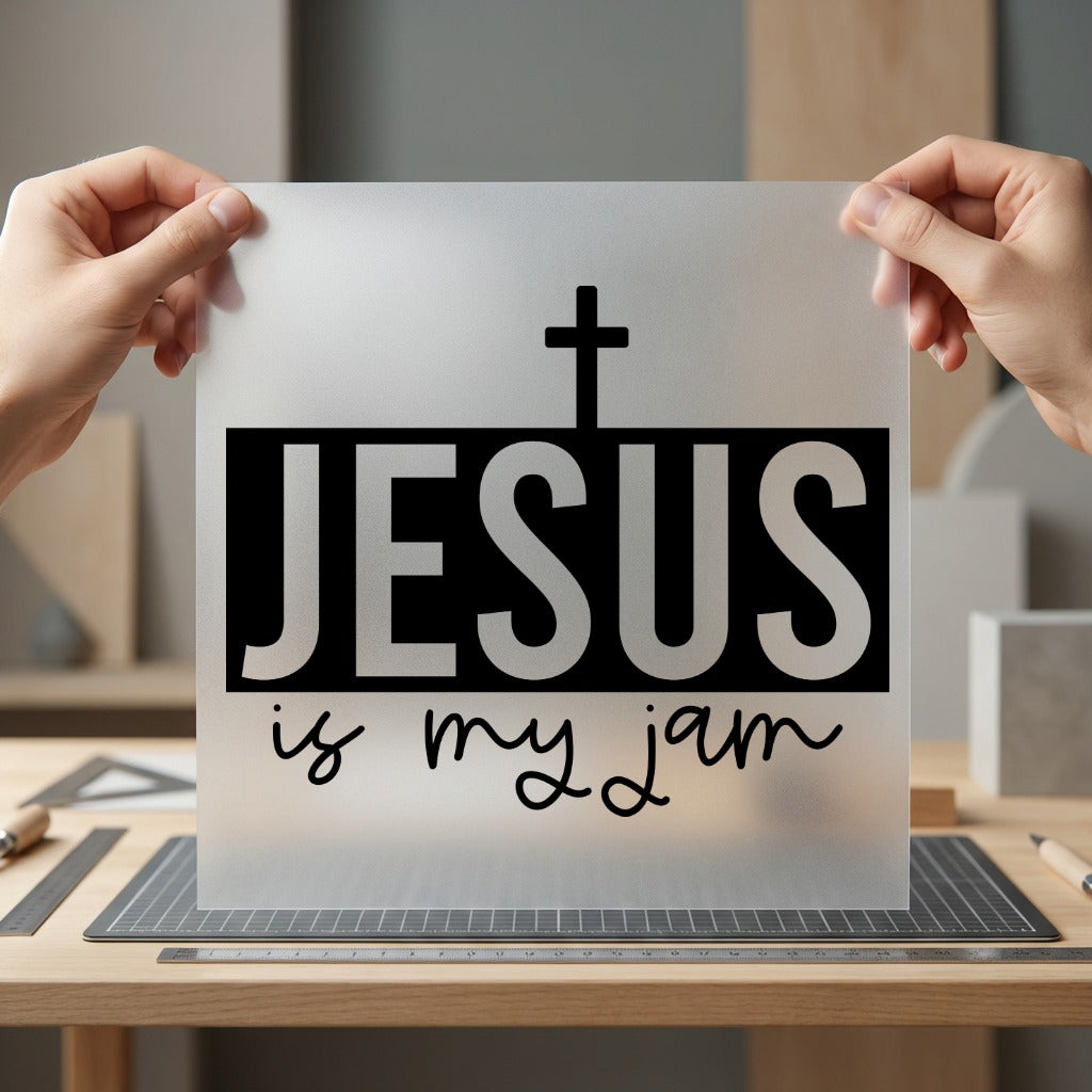 Jesus Jam Christian Diy Christian Faith Ready to Press DTF Transfer for Dtf