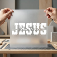Jesus Love Like Faith-based Christian Faith Ready to Press DTF Transfer for Dtf