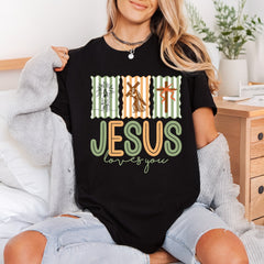 Jesus Loves You Christian Christian Faith Ready to Press DTF Transfer for Dtf