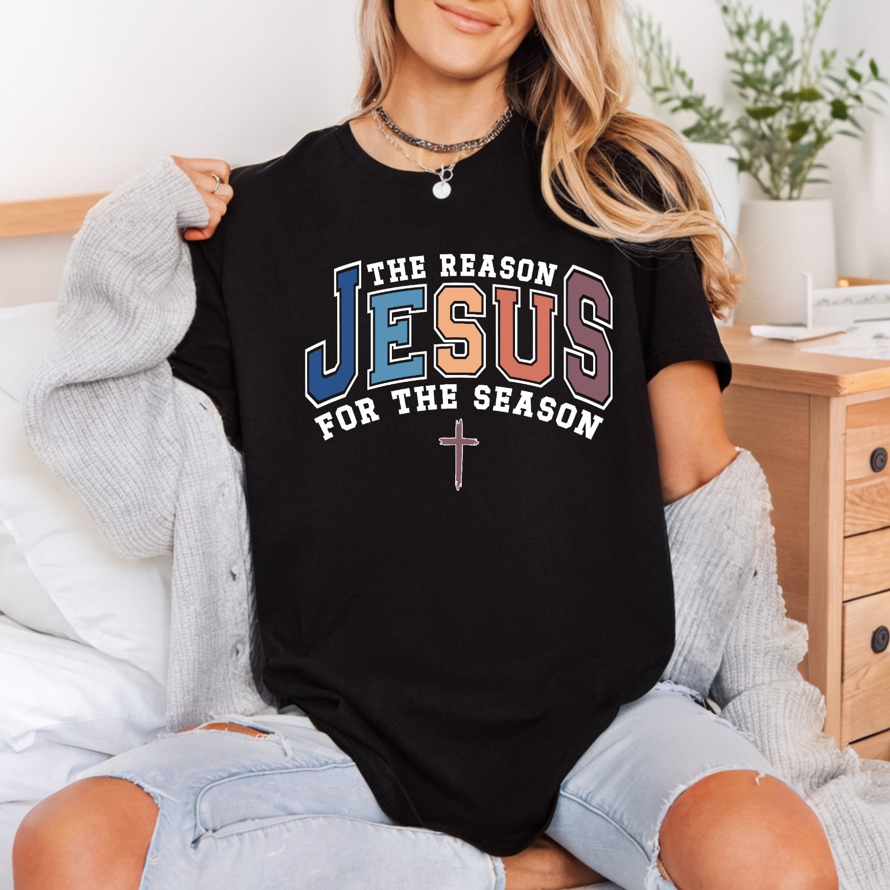 Jesus Reason Season Christian Christian Faith Ready to Press DTF Transfer for Dtf