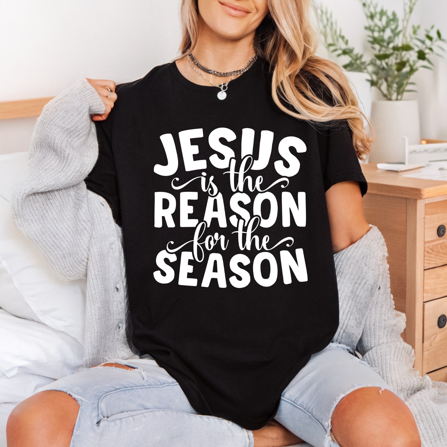 Jesus Reason Season Christian Christian Faith Ready to Press DTF Transfer for Dtf