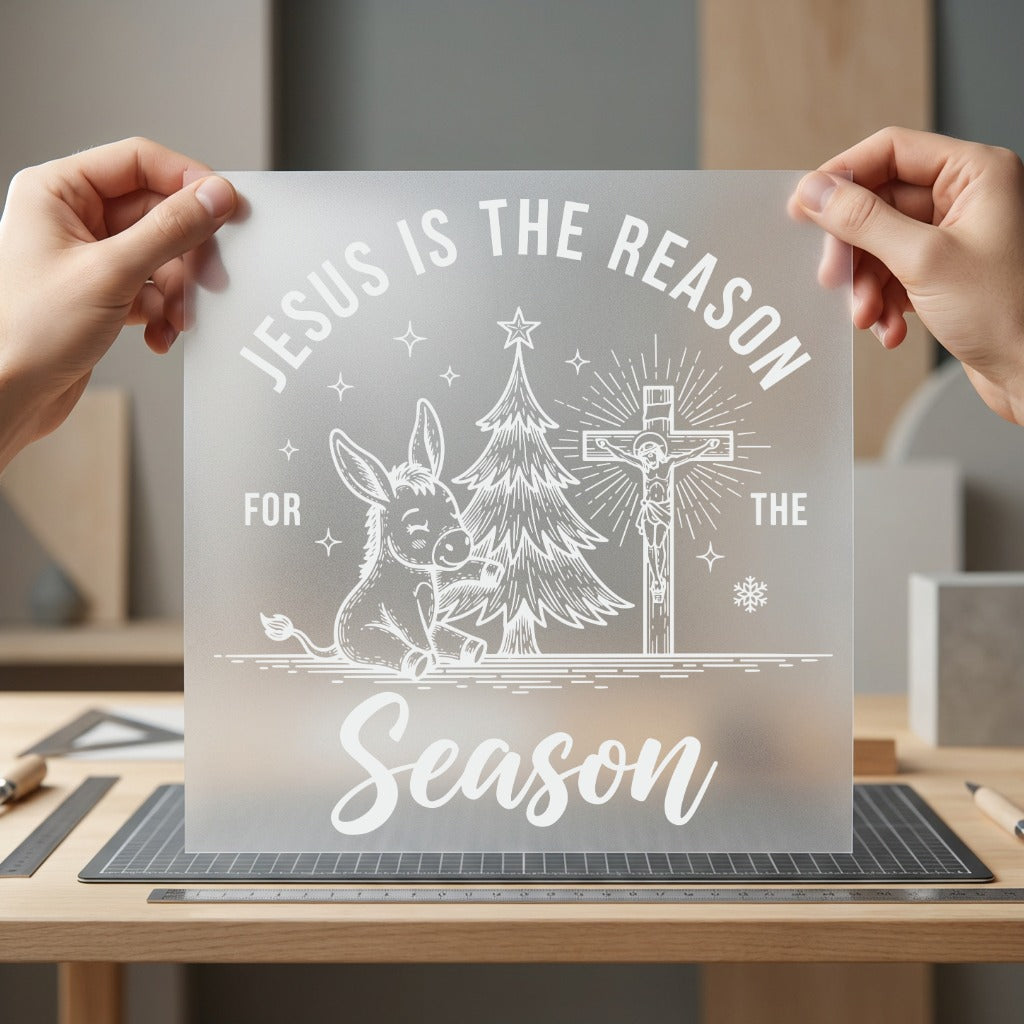 Jesus Reason Season Christian Christian Faith Ready to Press DTF Transfer for Dtf