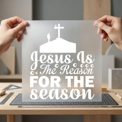 Jesus Reason Season Christian Christian Faith Ready to Press DTF Transfer for Dtf