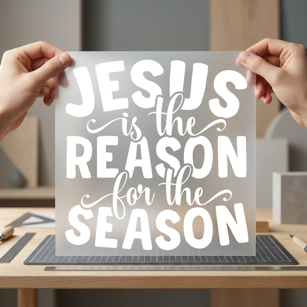 Jesus Reason Season Christian Christian Faith Ready to Press DTF Transfer for Dtf