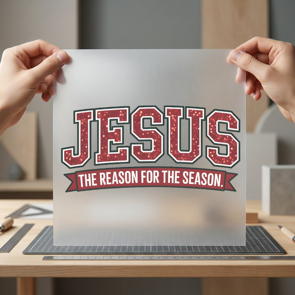 Jesus Reason Season Christian Christian Faith Ready to Press DTF Transfer for Dtf