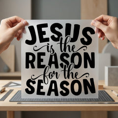 Jesus Reason Season Christian Christian Faith Ready to Press DTF Transfer for Dtf