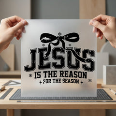 Jesus Reason Season Distressed Christian Faith Ready to Press DTF Transfer for Dtf