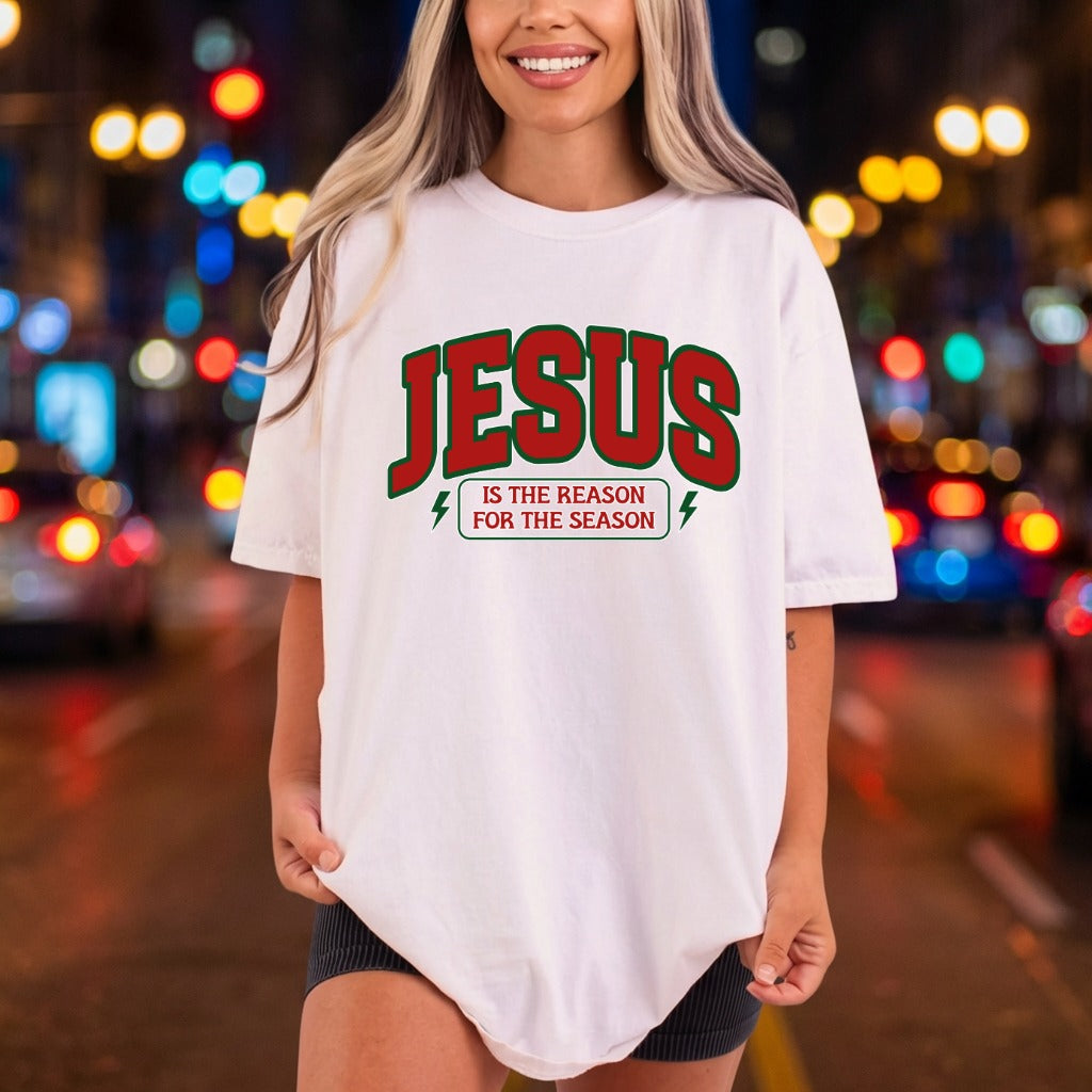 Jesus Reason Season Retro Christian Faith Ready to Press DTF Transfer for Dtf